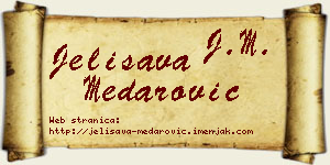 Jelisava Medarović vizit kartica